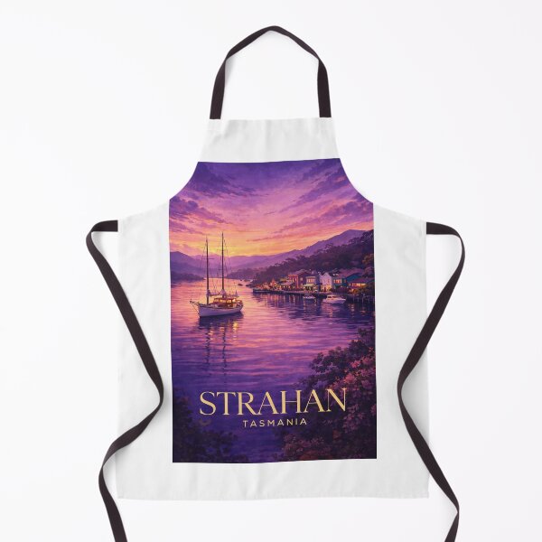 Item preview, Strahan Tasmania Macquarie Harbour Evening Reflections Waterfront Village designed and sold by Aryabek.