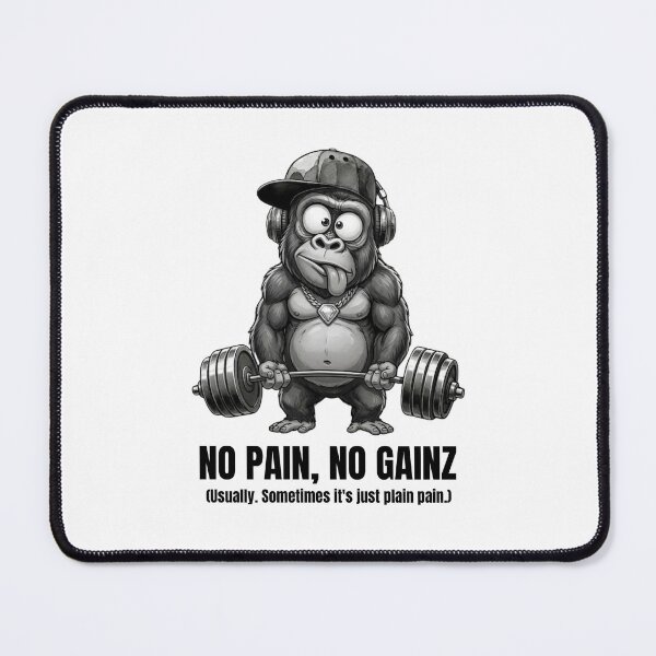 Item preview, Funny Gorilla Gym Bodybuilder - Beast Mode Lifting Gym Humor designed and sold by M.Store.