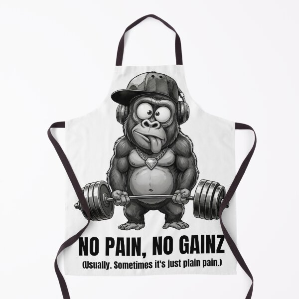 Item preview,  Funny Gorilla Gym Bodybuilder - Beast Mode Lifting Gym Humor designed and sold by M.Store.