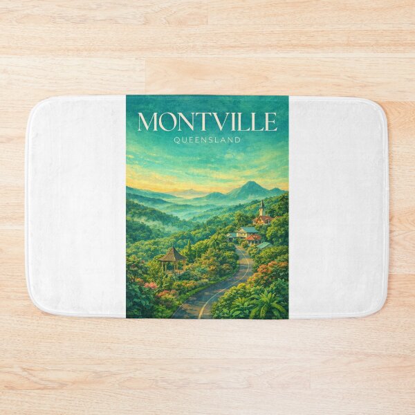 Item preview, Montville Queensland Sunshine Coast Hinterland Scenic Village Blackall Range designed and sold by Aryabek.