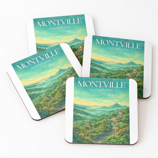 Item preview, Montville Queensland Sunshine Coast Hinterland Scenic Village Blackall Range designed and sold by Aryabek.