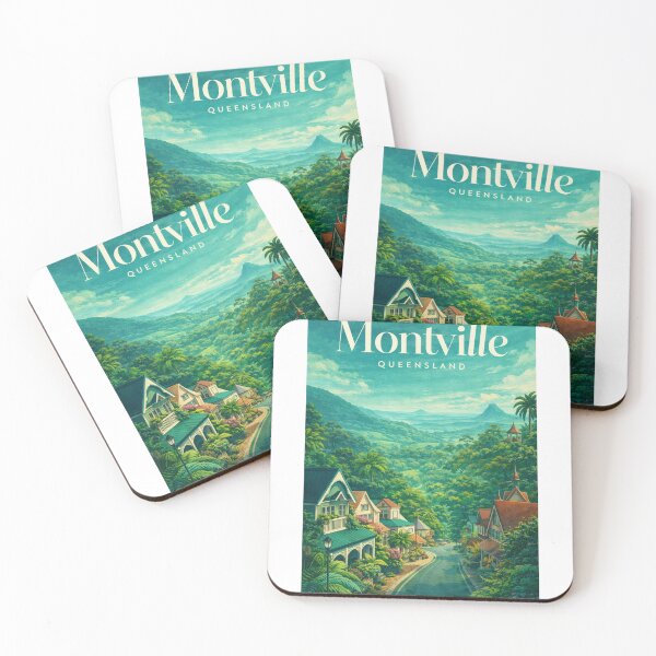 Item preview, Montville Queensland Blackall Range Scenic Road Sunshine Coast Hinterland designed and sold by Aryabek.