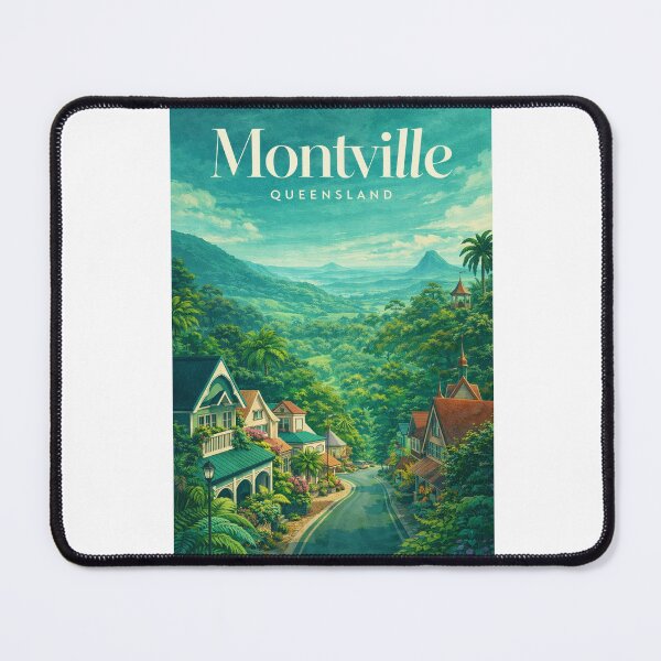 Item preview, Montville Queensland Blackall Range Scenic Road Sunshine Coast Hinterland designed and sold by Aryabek.