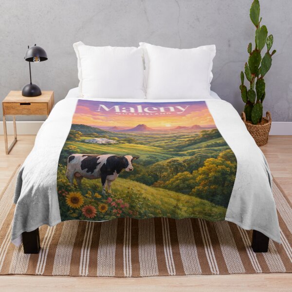 Item preview, Maleny Queensland Glass House Mountains Sunshine Coast Hinterland Dairy Farmland designed and sold by Aryabek.