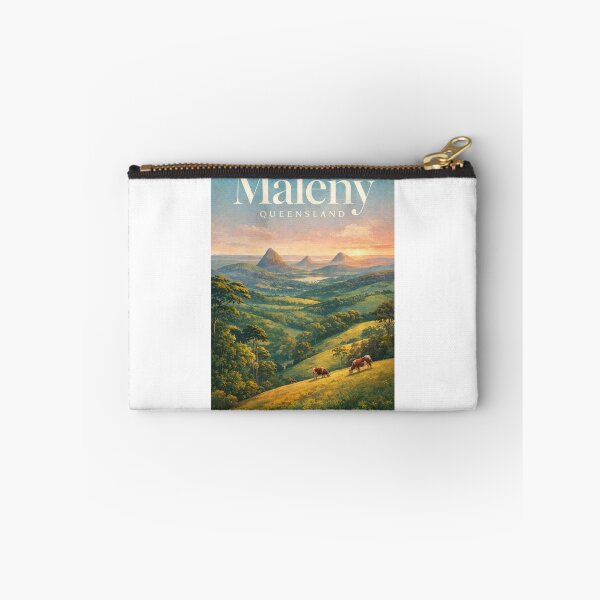 Item preview, Maleny Queensland Glass House Mountains Hinterland Pastoral Landscape designed and sold by Aryabek.