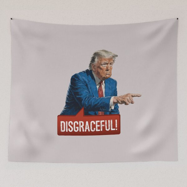 Item preview, "Disgraceful!" – Trump’s Verdict on the Unacceptable designed and sold by knappidesign.