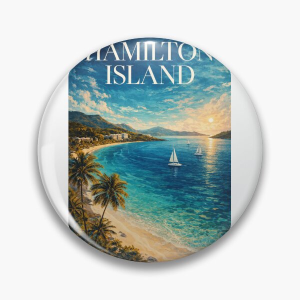 Item preview, Hamilton Island Queensland Whitsundays Great Barrier Reef Tropical Coast designed and sold by Aryabek.