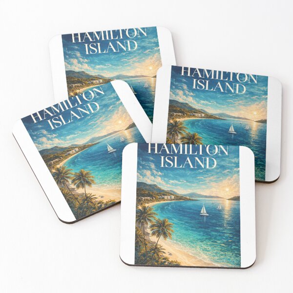 Item preview, Hamilton Island Queensland Whitsundays Great Barrier Reef Tropical Coast designed and sold by Aryabek.