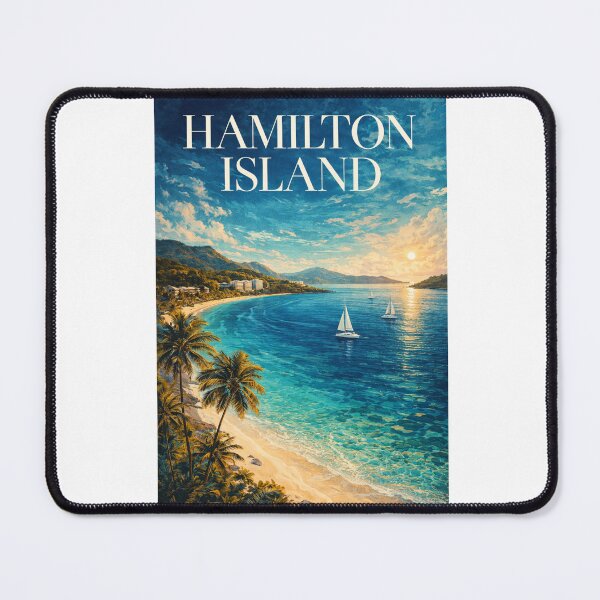 Item preview, Hamilton Island Queensland Whitsundays Great Barrier Reef Tropical Coast designed and sold by Aryabek.