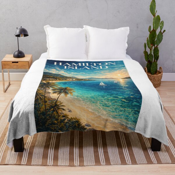 Item preview, Hamilton Island Queensland Whitsundays Great Barrier Reef Tropical Coast designed and sold by Aryabek.