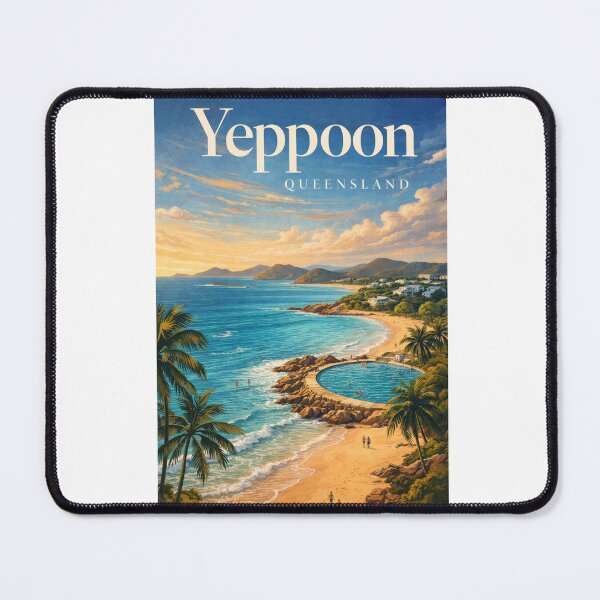 Item preview, Yeppoon Queensland Capricorn Coast Keppel Islands Beach Lagoon Coastline designed and sold by Aryabek.