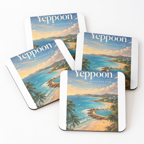 Item preview, Yeppoon Queensland Capricorn Coast Keppel Islands Beach Lagoon Coastline designed and sold by Aryabek.