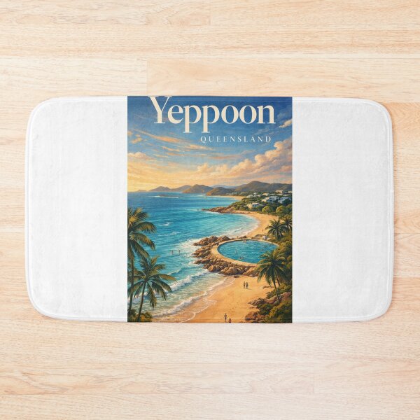 Item preview, Yeppoon Queensland Capricorn Coast Keppel Islands Beach Lagoon Coastline designed and sold by Aryabek.