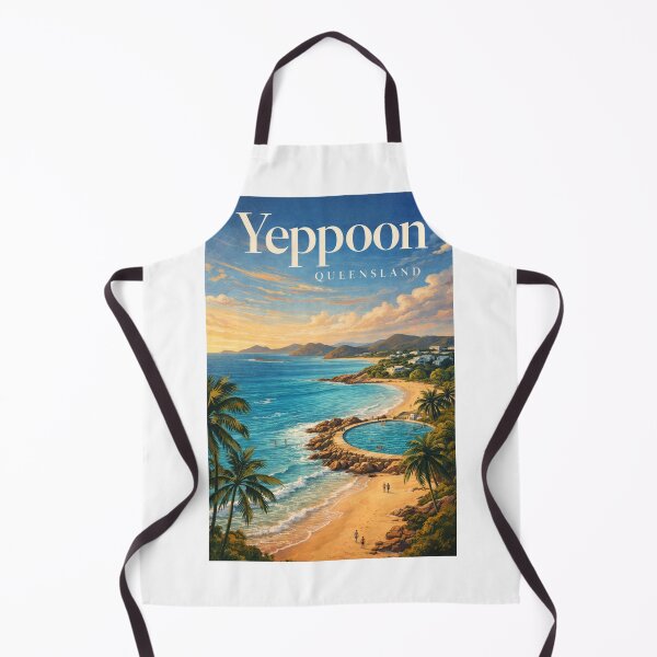 Item preview, Yeppoon Queensland Capricorn Coast Keppel Islands Beach Lagoon Coastline designed and sold by Aryabek.