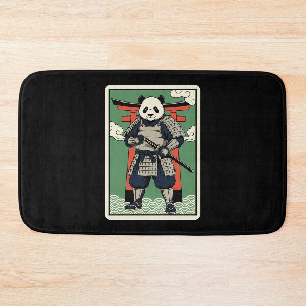 Item preview, Samurai Panda Japanese Warrior Cute Armor designed and sold by JordynLadukeg65.