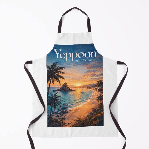 Item preview, Yeppoon Queensland Capricorn Coast Keppel Islands Sunset Beach designed and sold by Aryabek.