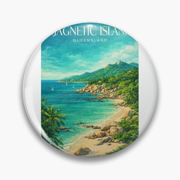 Item preview, Magnetic Island Queensland Townsville Coast Granite Boulders Bays designed and sold by Aryabek.