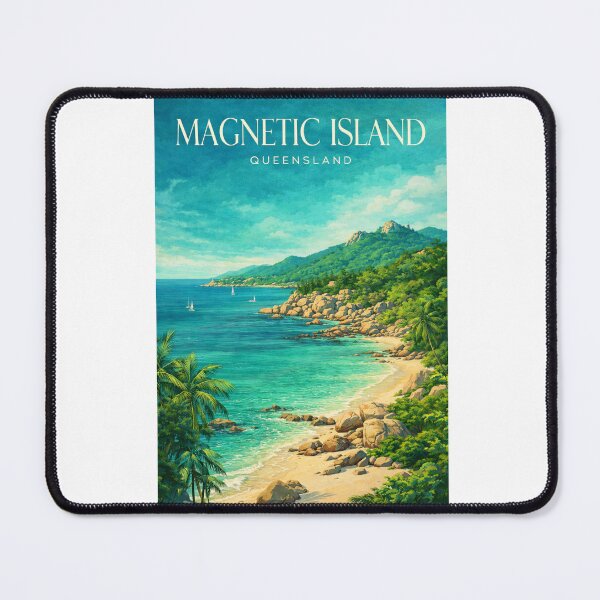 Item preview, Magnetic Island Queensland Townsville Coast Granite Boulders Bays designed and sold by Aryabek.