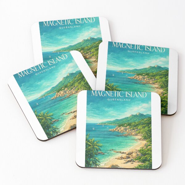 Item preview, Magnetic Island Queensland Townsville Coast Granite Boulders Bays designed and sold by Aryabek.