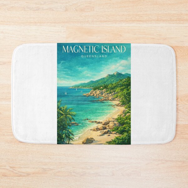 Item preview, Magnetic Island Queensland Townsville Coast Granite Boulders Bays designed and sold by Aryabek.