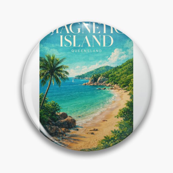 Item preview, Magnetic Island Queensland Coral Sea Tropical Bays Granite Coast designed and sold by Aryabek.