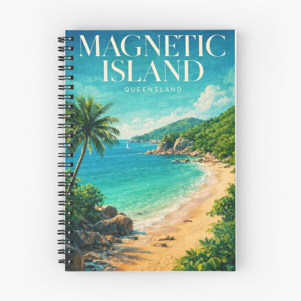 Item preview, Magnetic Island Queensland Coral Sea Tropical Bays Granite Coast designed and sold by Aryabek.