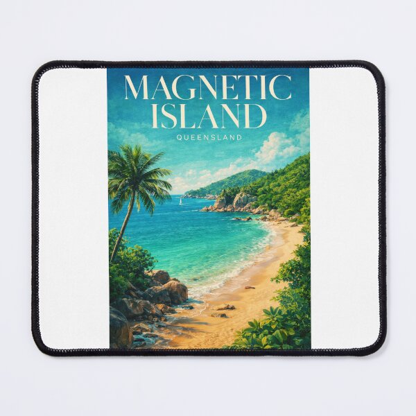 Item preview, Magnetic Island Queensland Coral Sea Tropical Bays Granite Coast designed and sold by Aryabek.