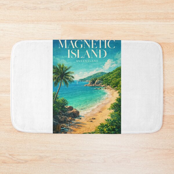 Item preview, Magnetic Island Queensland Coral Sea Tropical Bays Granite Coast designed and sold by Aryabek.