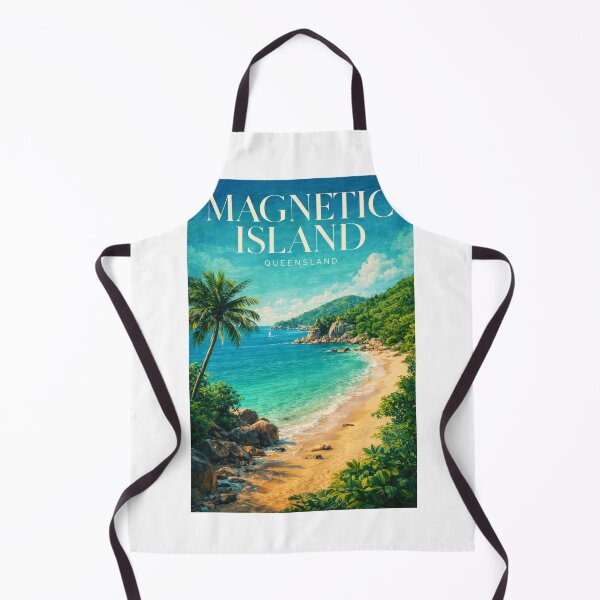 Item preview, Magnetic Island Queensland Coral Sea Tropical Bays Granite Coast designed and sold by Aryabek.
