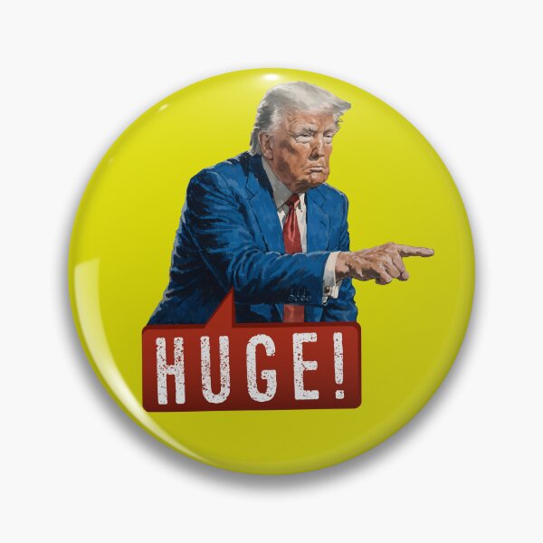 Item preview, Huge! – Trump’s Signature Exclamation for Everything Big (and Small) designed and sold by knappidesign.
