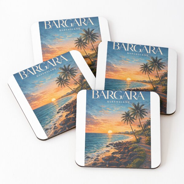 Item preview, Bargara Queensland Coral Coast Bundaberg Beaches Esplanade Sunset designed and sold by Aryabek.