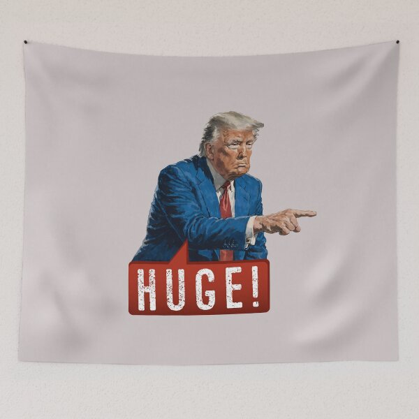 Item preview, Huge! – Trump’s Signature Exclamation for Everything Big (and Small) designed and sold by knappidesign.