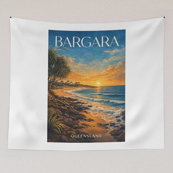 Item preview, Bargara Queensland Coral Coast Palm Lined Beach Ocean Pathway designed and sold by Aryabek.