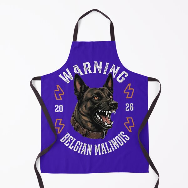 Item preview, Belgian Malinois Warning designed and sold by BAZ Creative Design.