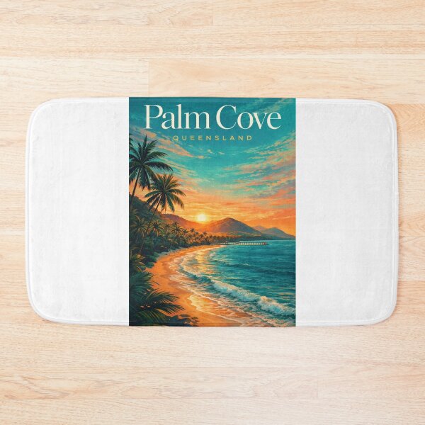 Item preview, Palm Cove Queensland Cairns Coast Jetty Coral Sea Tropical Beach designed and sold by Aryabek.