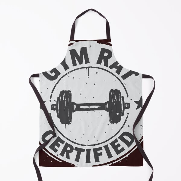 Item preview, Certified Gym Rat Rubber Stamp Circle Badge Fitness Humor Authentic Ink Texture Design designed and sold by Dejbar.