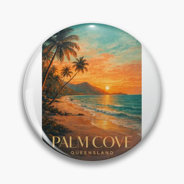 Item preview, Palm Cove Queensland Cairns Northern Beaches Tropical Sunset Coast designed and sold by Aryabek.
