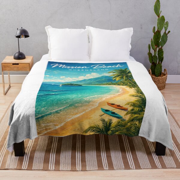 Item preview, Mission Beach Queensland Cassowary Coast Tropical Island Views designed and sold by Aryabek.
