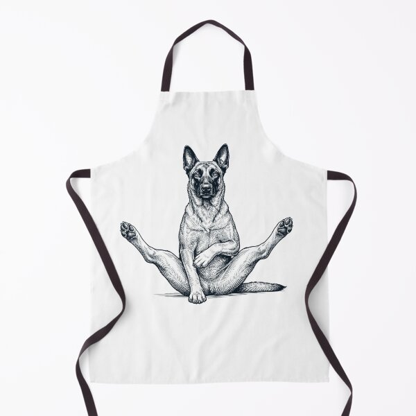 Item preview, Funny Belgian Malinois Yoga Pose Dog Mom Lover designed and sold by DoodleTortle.