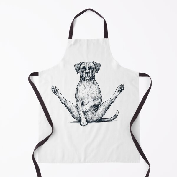 Item preview, Funny Boxer Dog Yoga Pose Dog Mom Lover designed and sold by DoodleTortle.