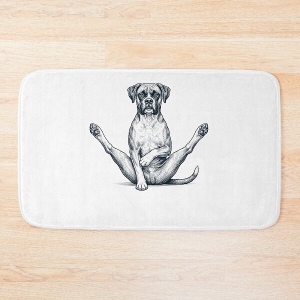 Artikelvorschau, Lustige Boxer-Yoga-Pose – Hundemama-Liebhaberin entworfen und verkauft von DoodleTortle.