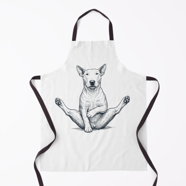 Item preview, Funny Bull Terrier Yoga Pose Dog Mom Lover designed and sold by DoodleTortle.
