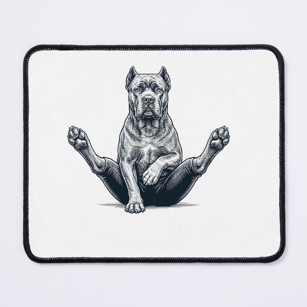 Item preview, Funny Cane Corso Yoga Pose Dog Mom Lover designed and sold by DoodleTortle.