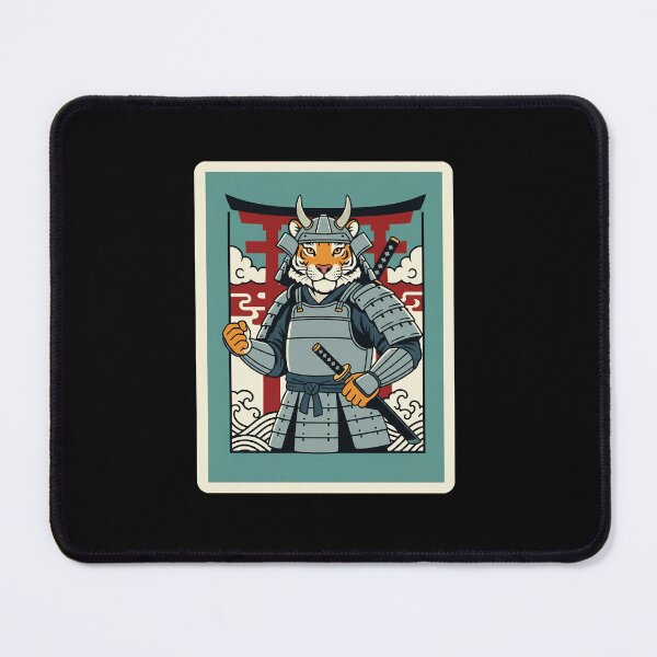 Item preview, Samurai Tiger Warrior Japanese Armor Bold Animal designed and sold by JordynLadukeg65.