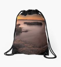 Sunset over Donegal Drawstring Bag