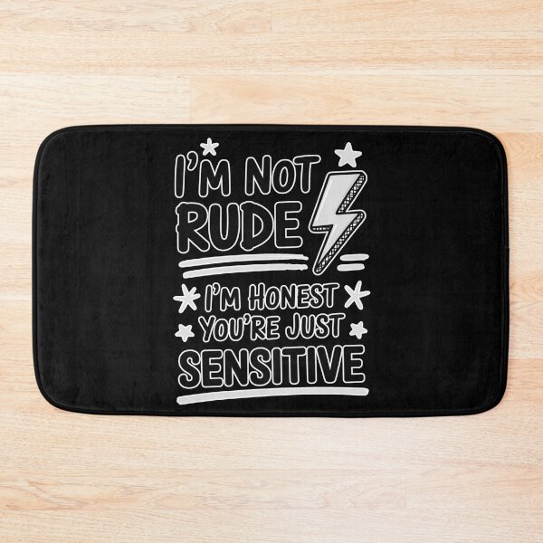 Item preview, I’m Not Rude I’m Honest Shirt – Funny Sarcastic Quote, Savage Humor, Brutally Honest Introvert Design designed and sold by Ladys-Gents.