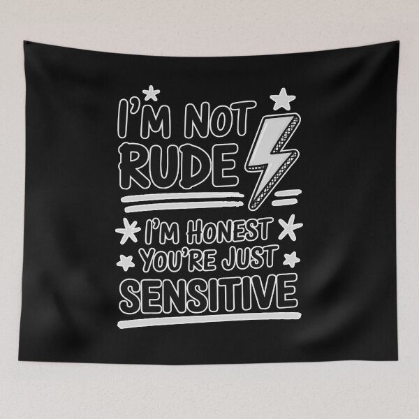 Item preview, I’m Not Rude I’m Honest Shirt – Funny Sarcastic Quote, Savage Humor, Brutally Honest Introvert Design designed and sold by Ladys-Gents.