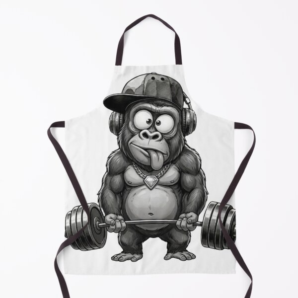 Item preview,  Funny Gorilla Gym Bodybuilder - Beast Mode Lifting Gym Humor designed and sold by M.Store.