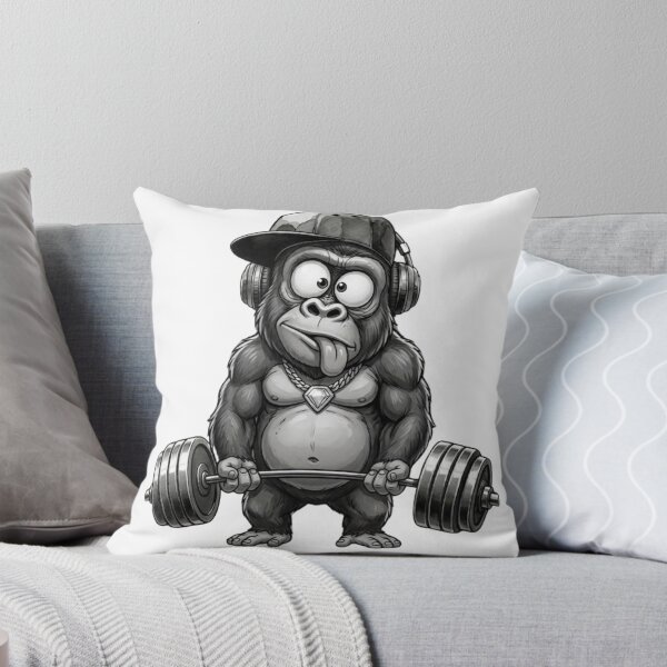 Item preview,  Funny Gorilla Gym Bodybuilder - Beast Mode Lifting Gym Humor designed and sold by M.Store.