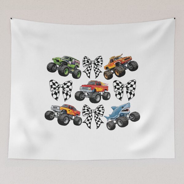 Item preview, In My Monster Truck Mama Era Checkered Flag Funny Monster Truck Mom Design designed and sold by kiralynstration.